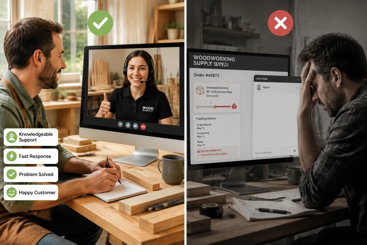 Evaluating Online Supplier Services and Reputation