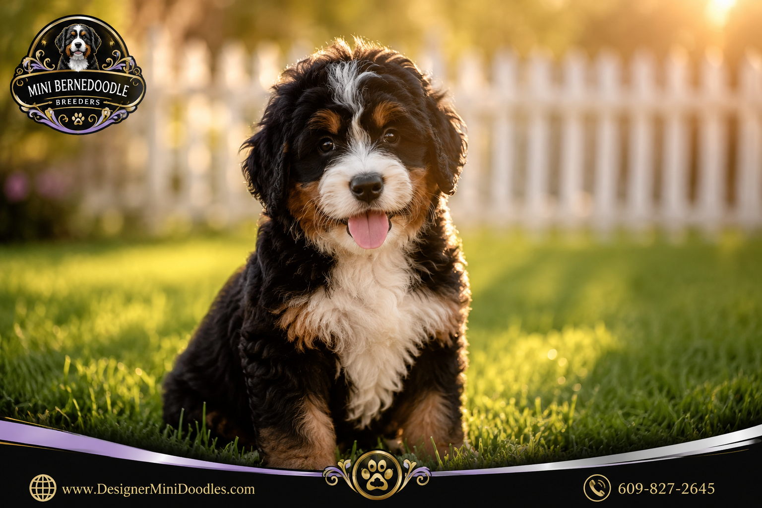 mini bernedoodle puppies near me