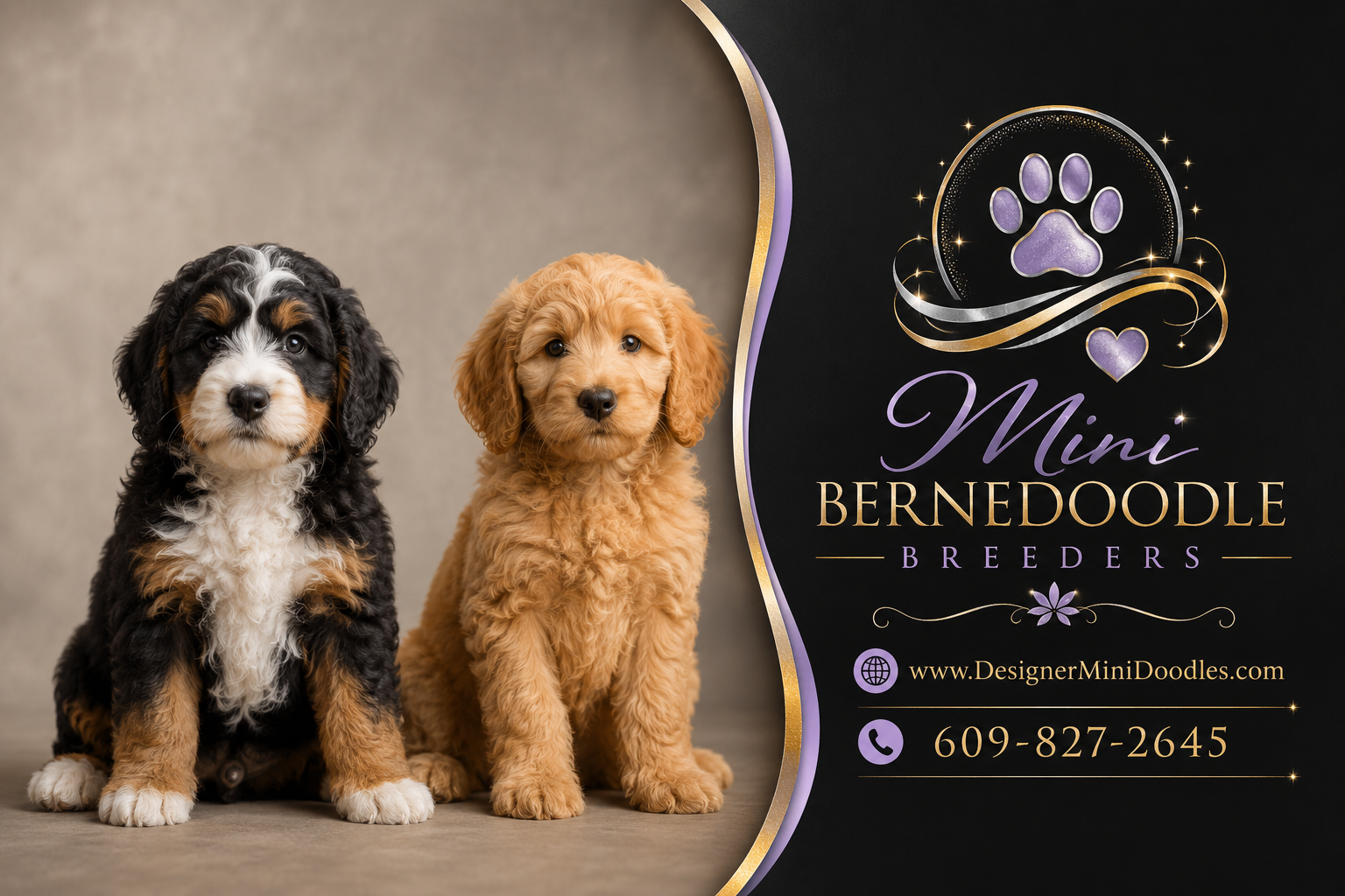 Mini bernedoodle puppy care: first weeks at home