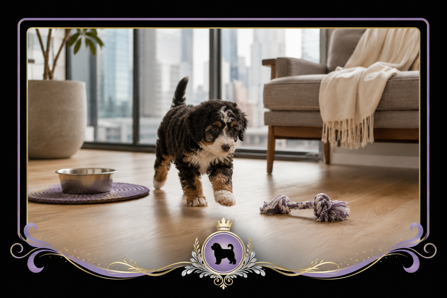mini bernedoodle puppies near me