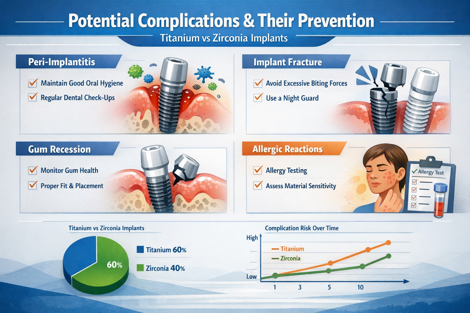 Titanium vs Zirconia Implant Maintenance: Your Ultimate Guide for 2026