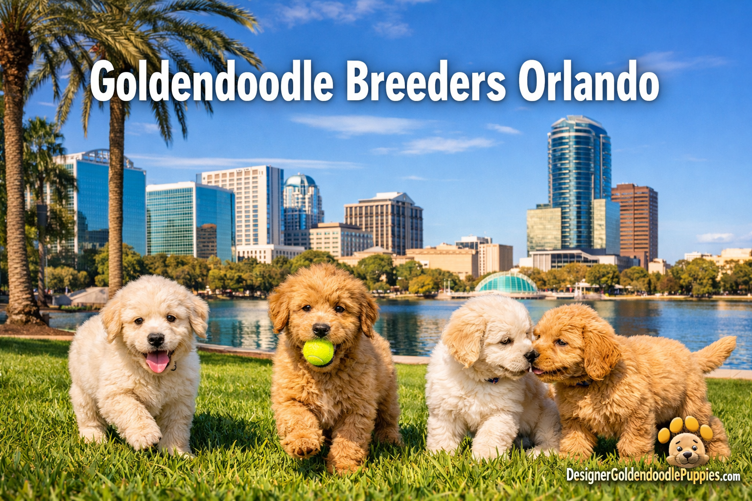 use keyphrases / topics as alt text do not use big paragraphs. Put logo of designergoldendoodlepuppies.com in images as possible where possi