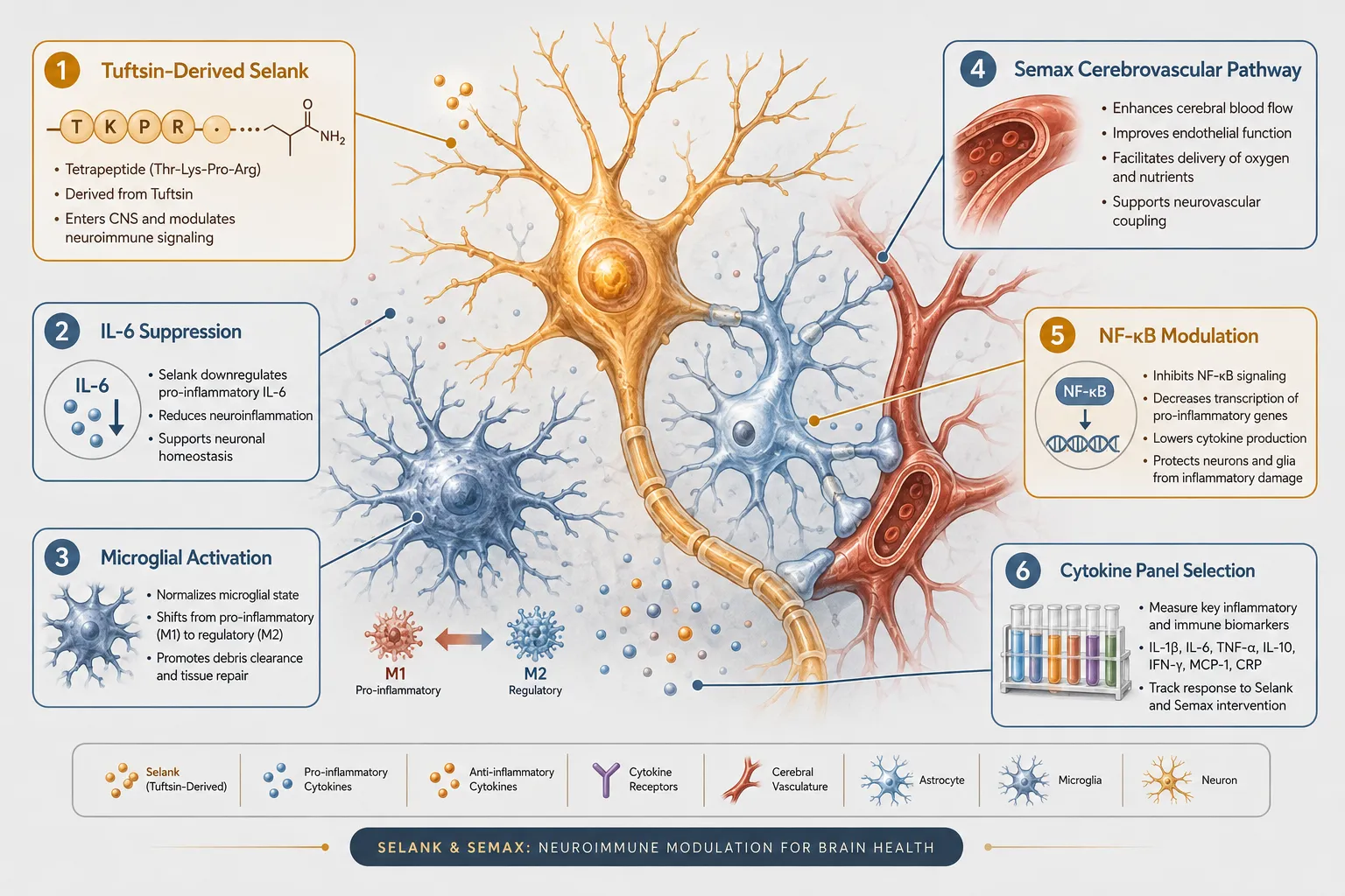 Neurotrophic and Inflammatory Readouts: Where the Evidence Actually Points