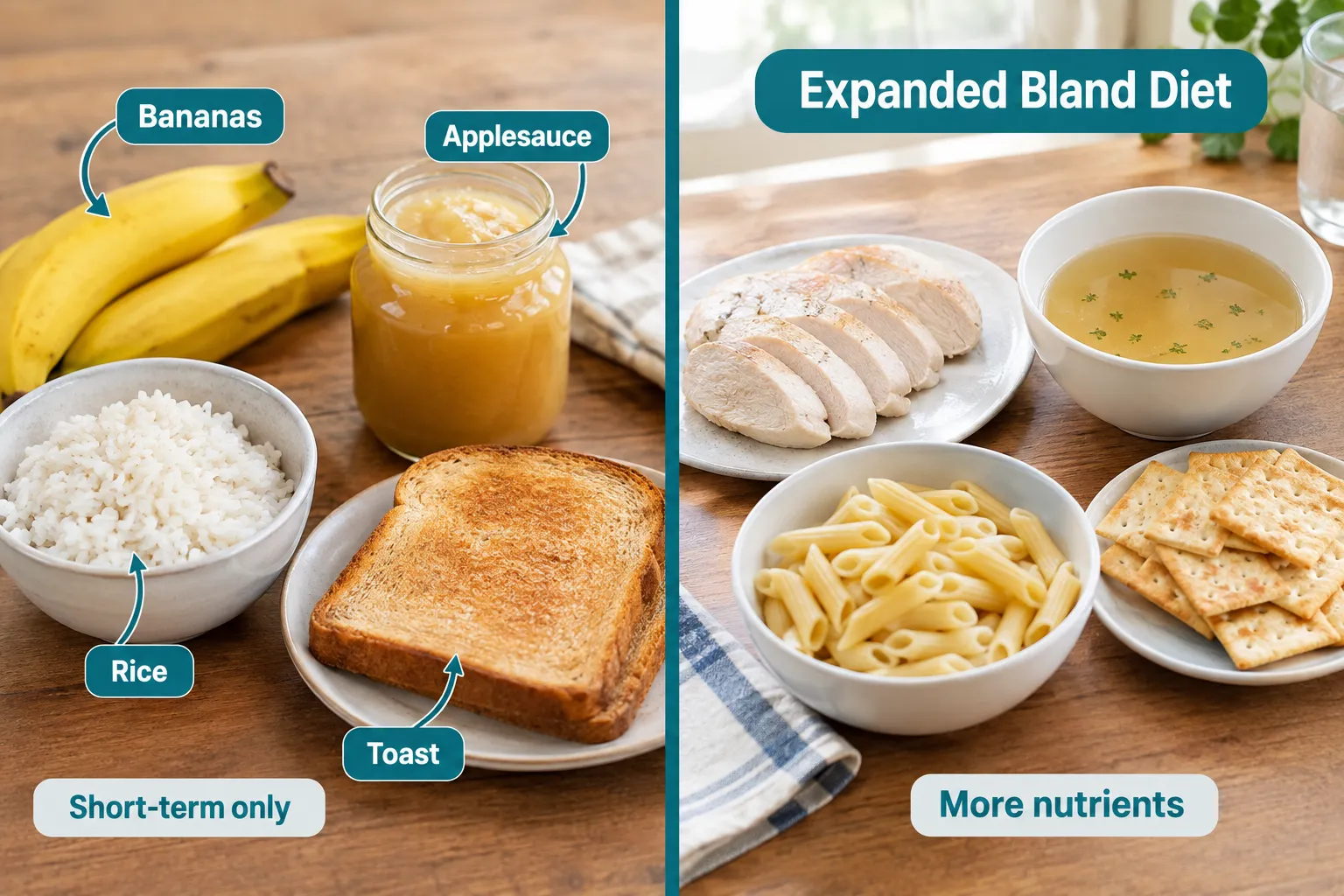 Bland Diet vs. the BRAT Diet: What Is Still Recommended?