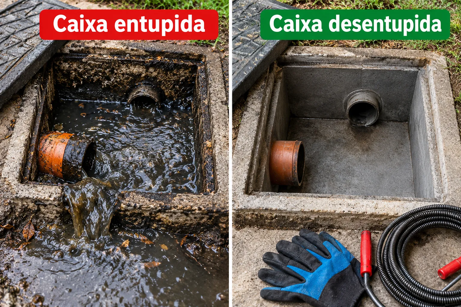 Erros comuns ao procurar caixa de passagem