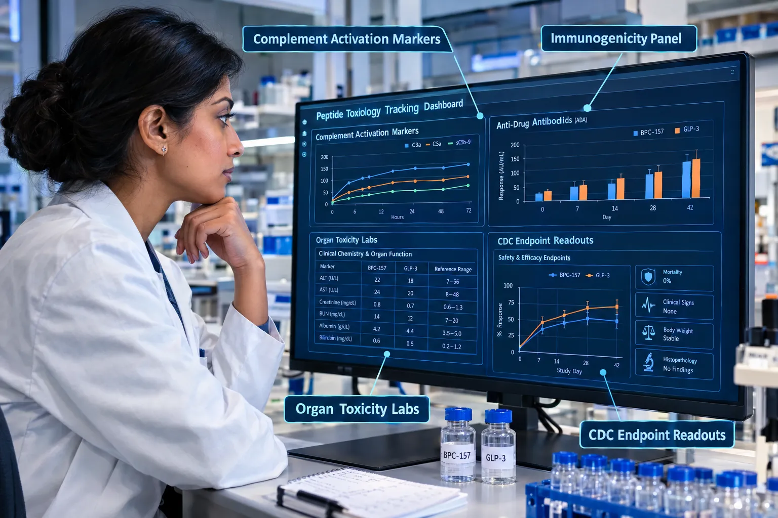 BPC-157, GLP-3, and Novel Peptides: What the Safety Data Actually Show