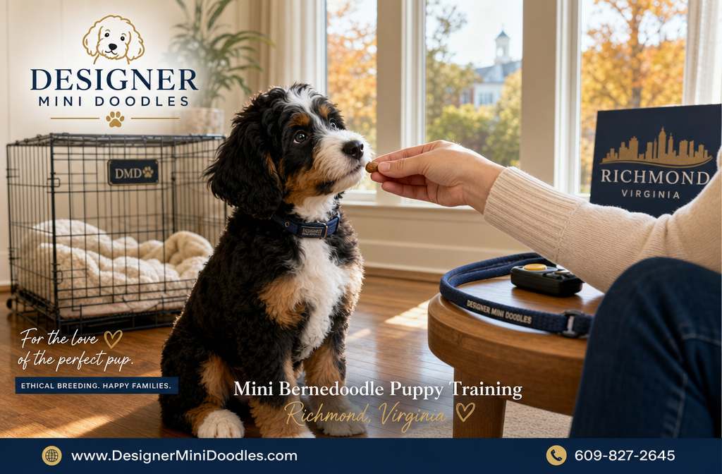 Training Tips for Mini Bernedoodles as Puppies
