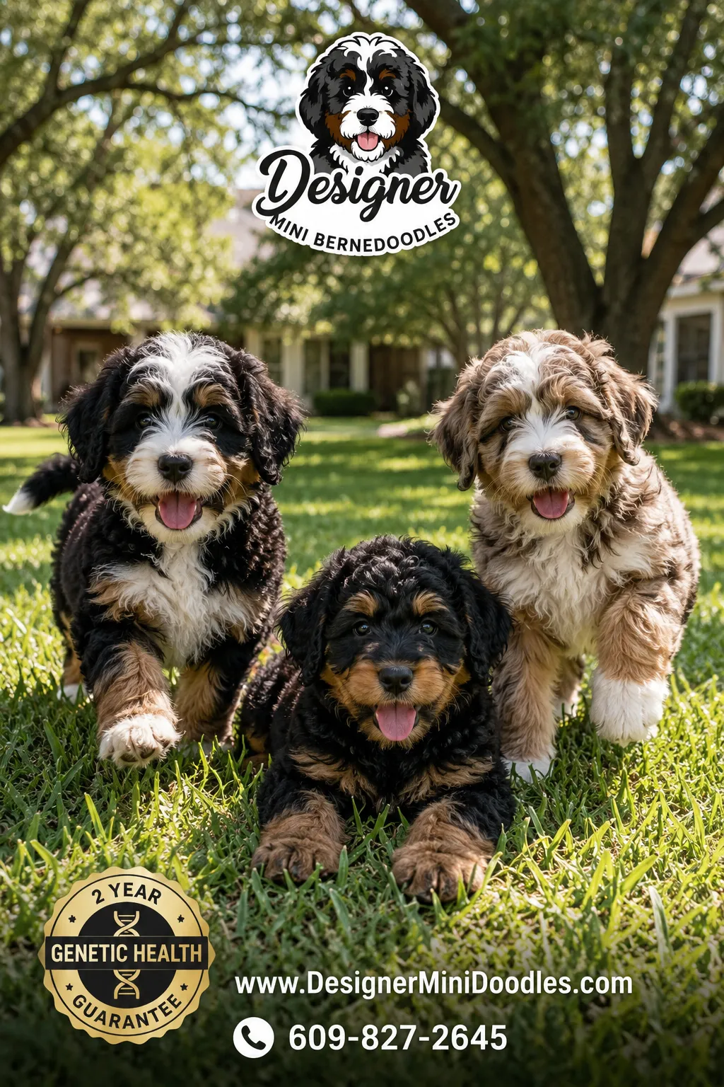 mini bernedoodle puppies for sale Dallas