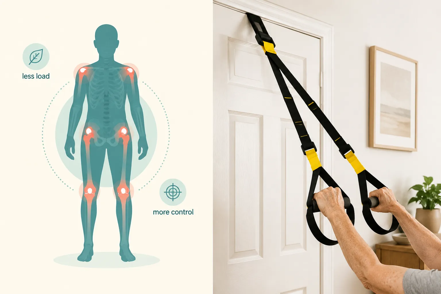 Best suspension training exercises for balance and fall prevention