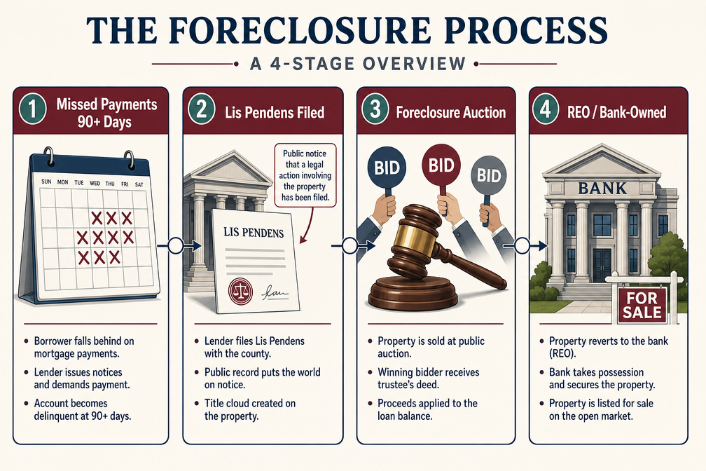 What Is a Foreclosed Home and How Does the Foreclosure Process Work