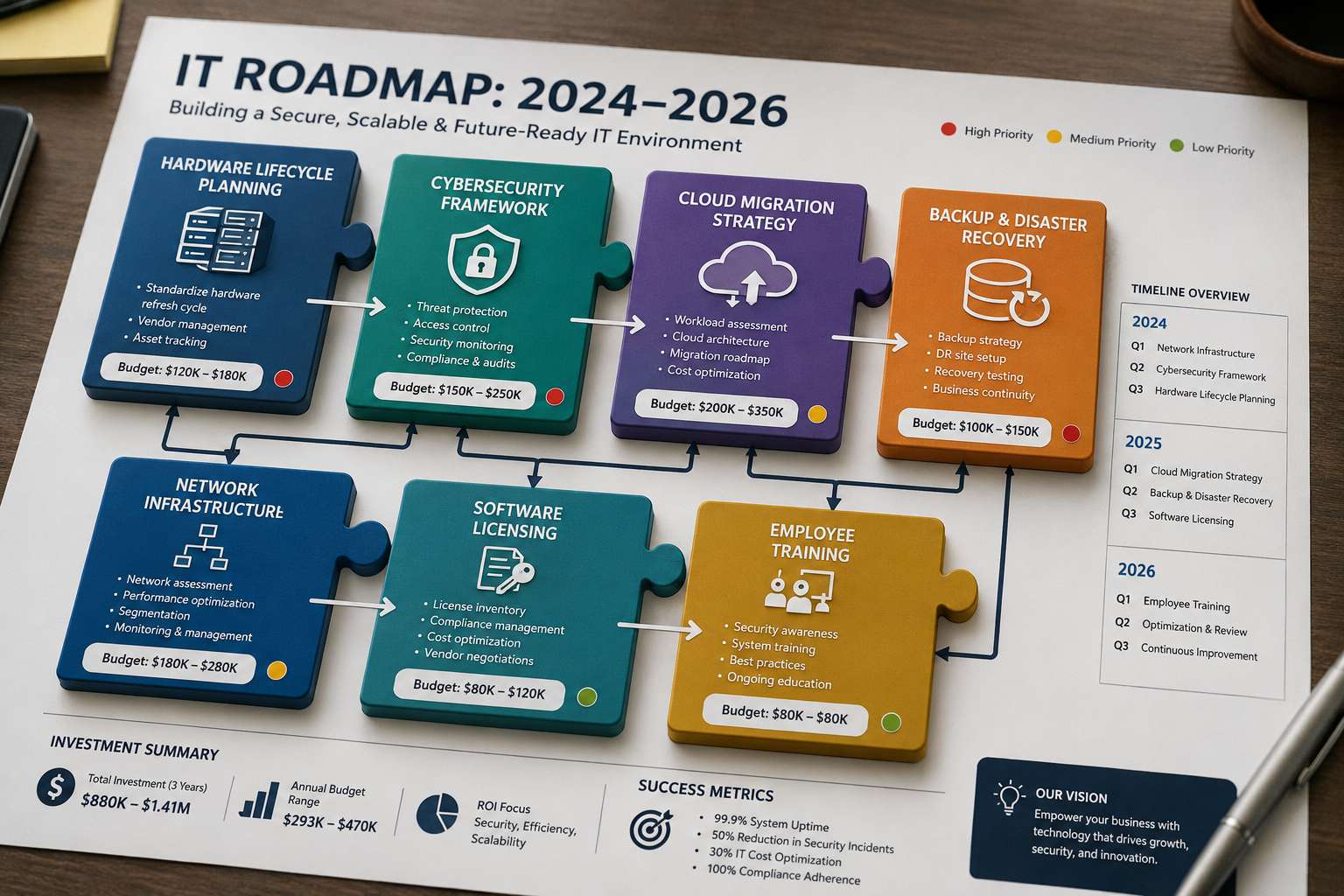 What Should Be Included in a Small Business IT Roadmap