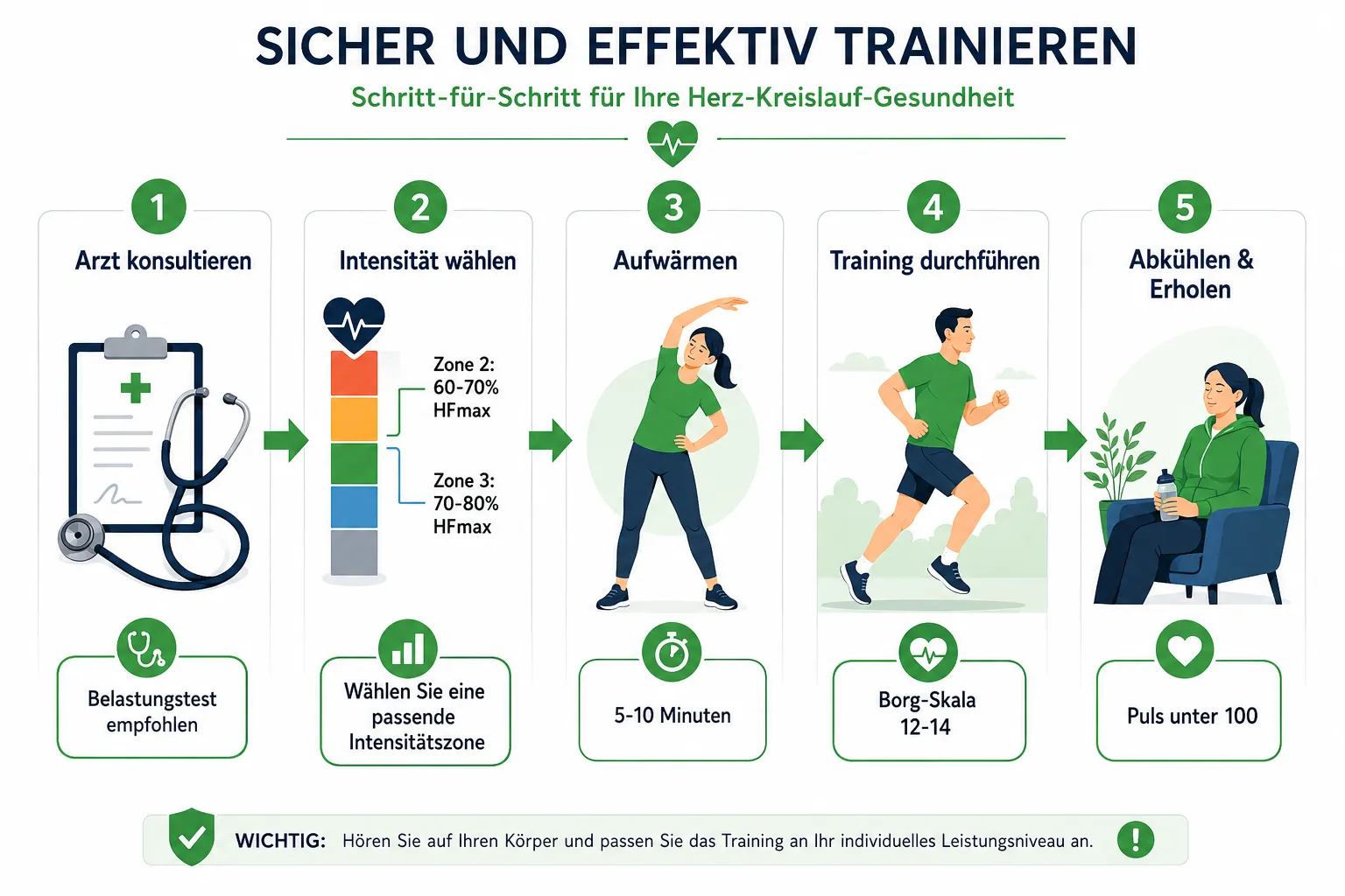 Was ist der Unterschied zwischen Cardio und Krafttraining für die Herzgesundheit?