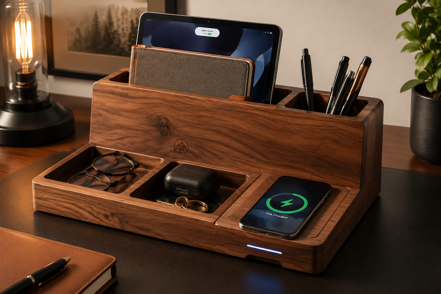 Selecting Materials and Crafting Your Organizer with Integrated Tech