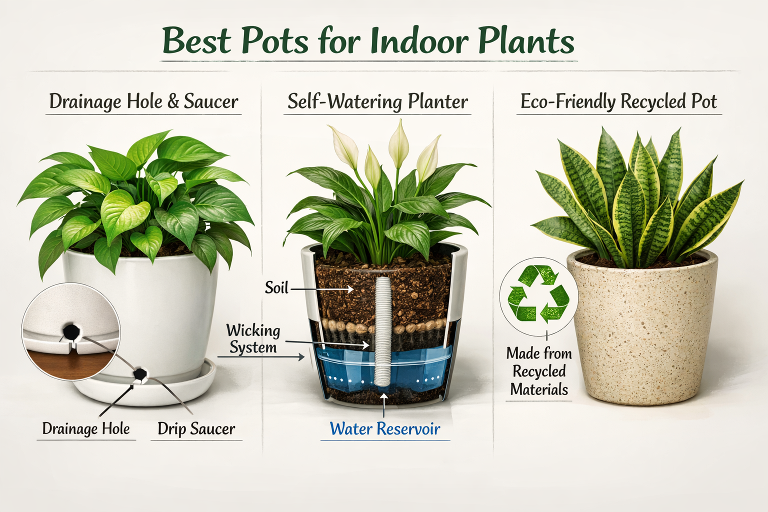 Best Pots for Indoor Plants