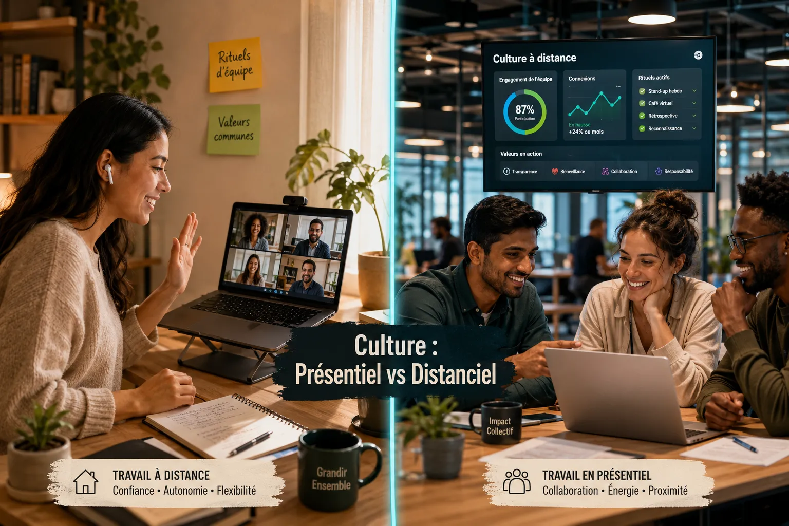 La culture d'entreprise compte-t-elle pour les équipes à distance ?
