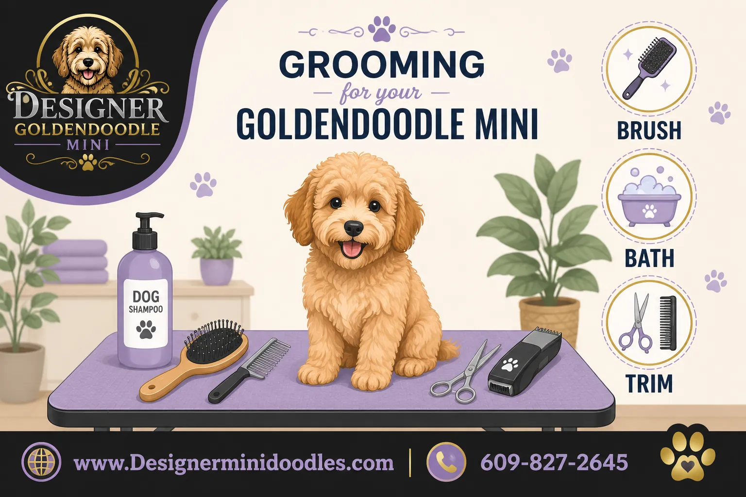 Mini Goldendoodle Puppy Care Tips for New Owners