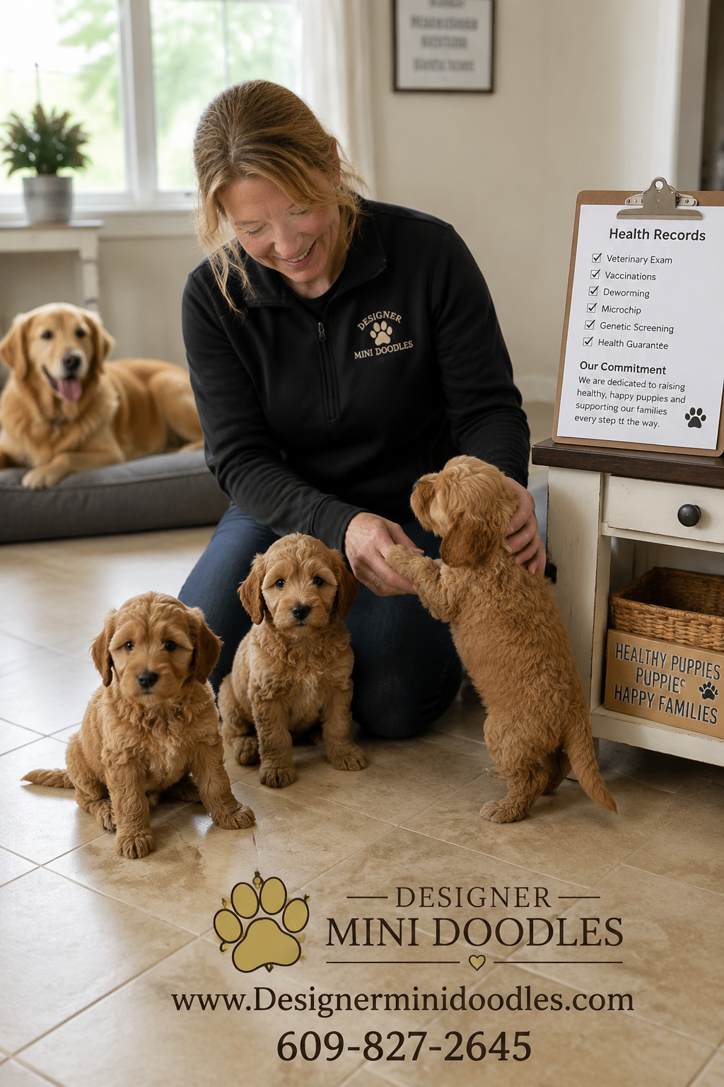 Are micro mini goldendoodles healthy?