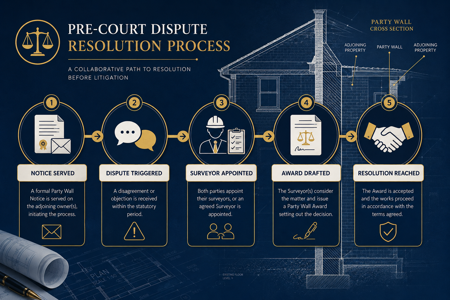 Core Pre-Court Dispute Settlement Strategies for Party Wall and Valuation Conflicts