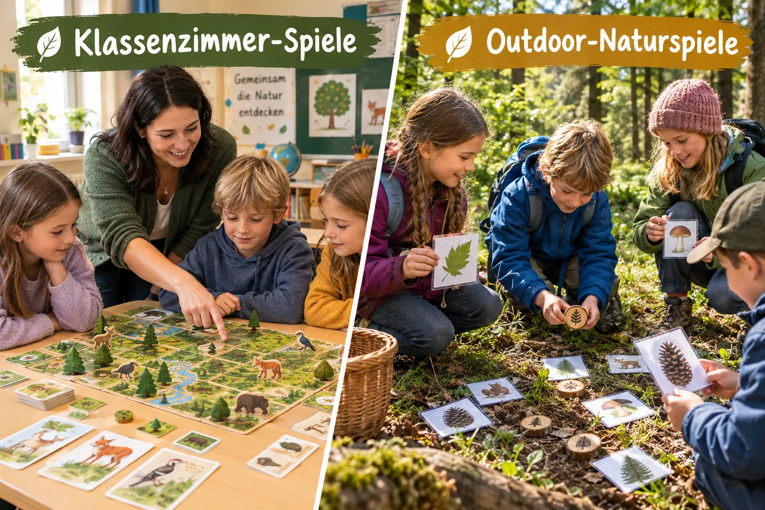 Die besten Formate für Umweltspiele für Kinder in Deutschland
