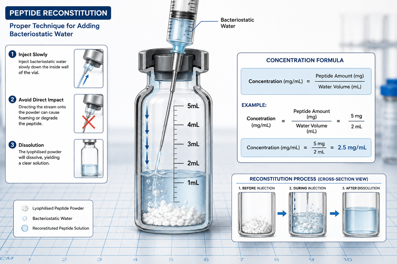 Peptide Dosage Calculator: Converting Milligrams to International Units and Micrograms