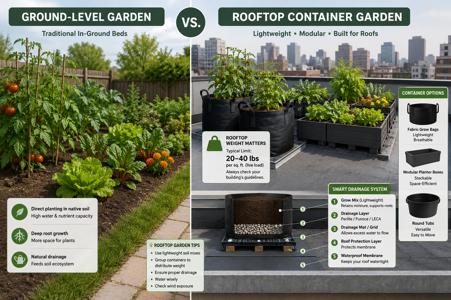 What Exactly Is Rooftop Gardening and How Is It Different from Regular Gardening