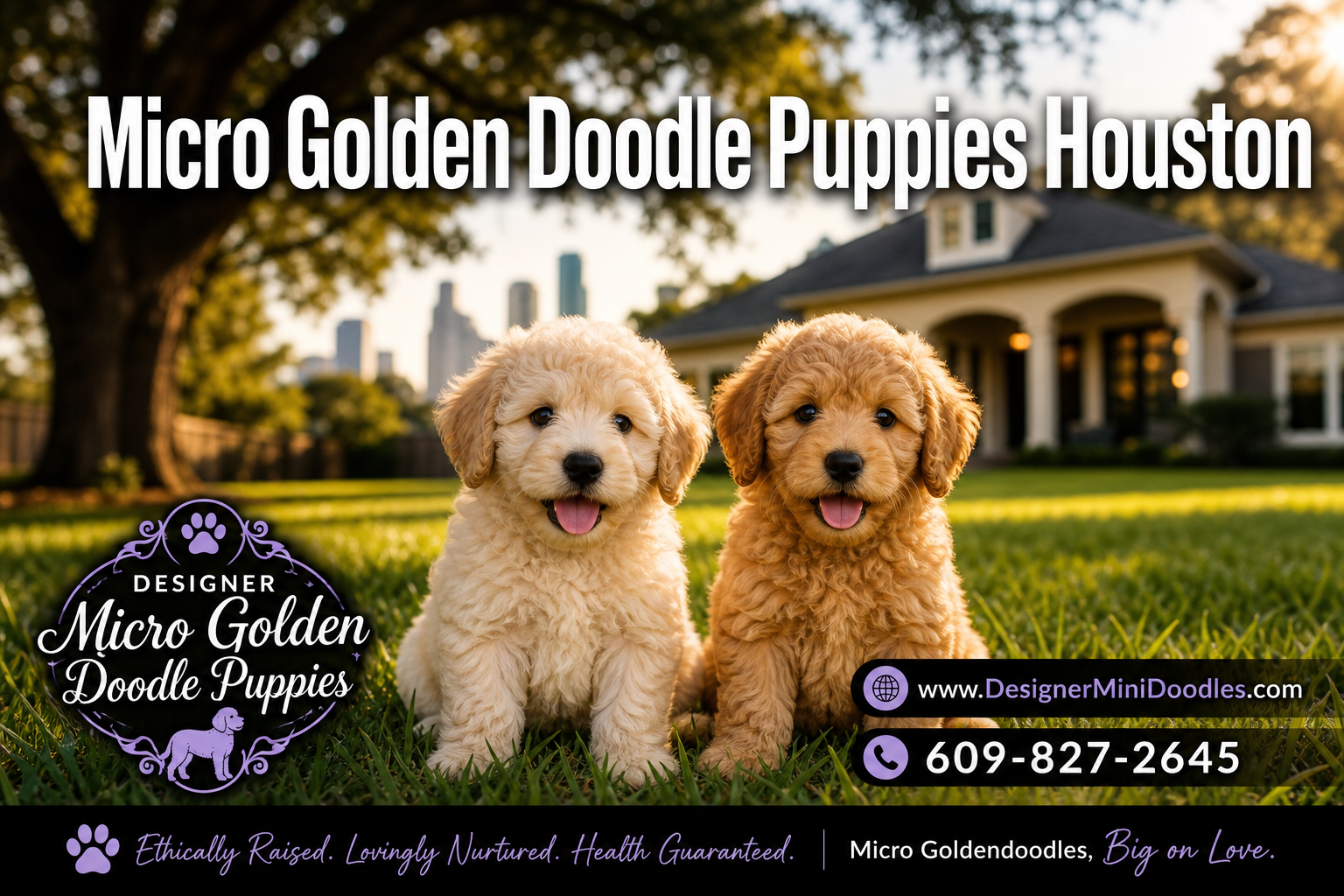 micro golden doodle puppies houston