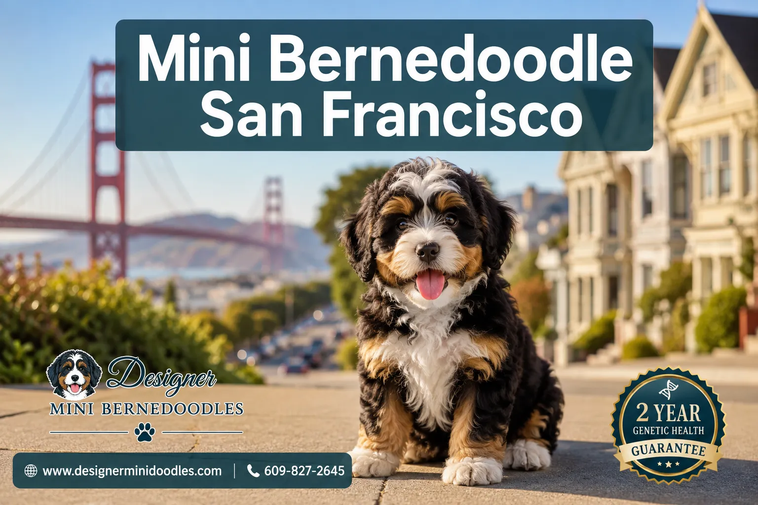 Mini Bernedoodle San Francisco