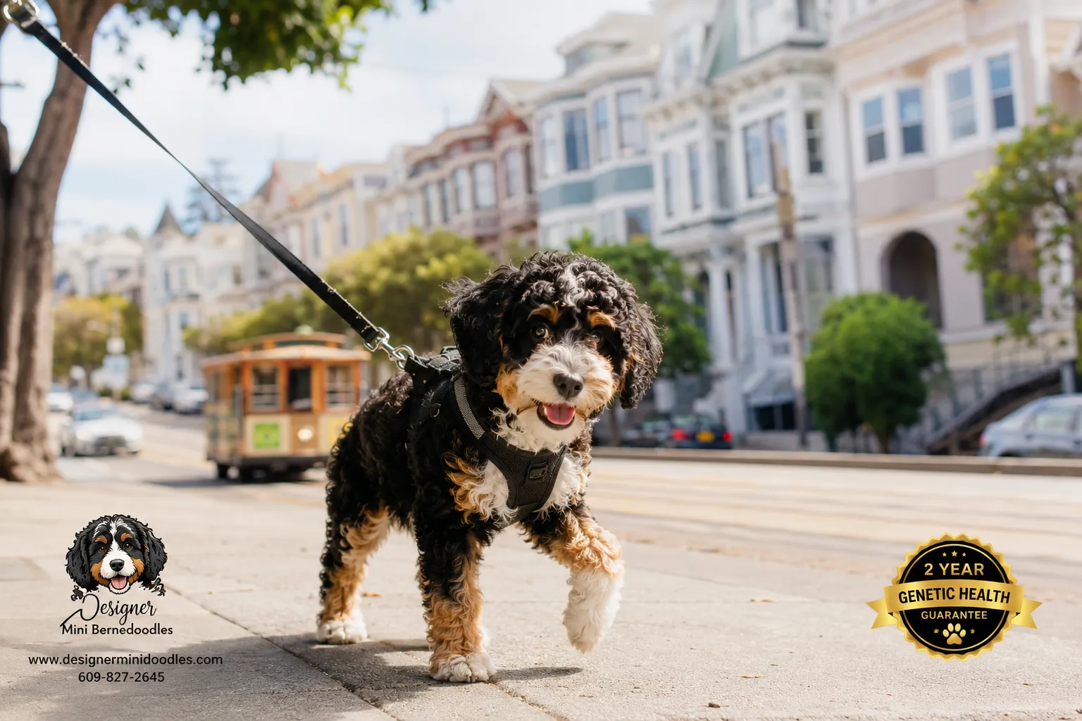 Mini Bernedoodle San Francisco