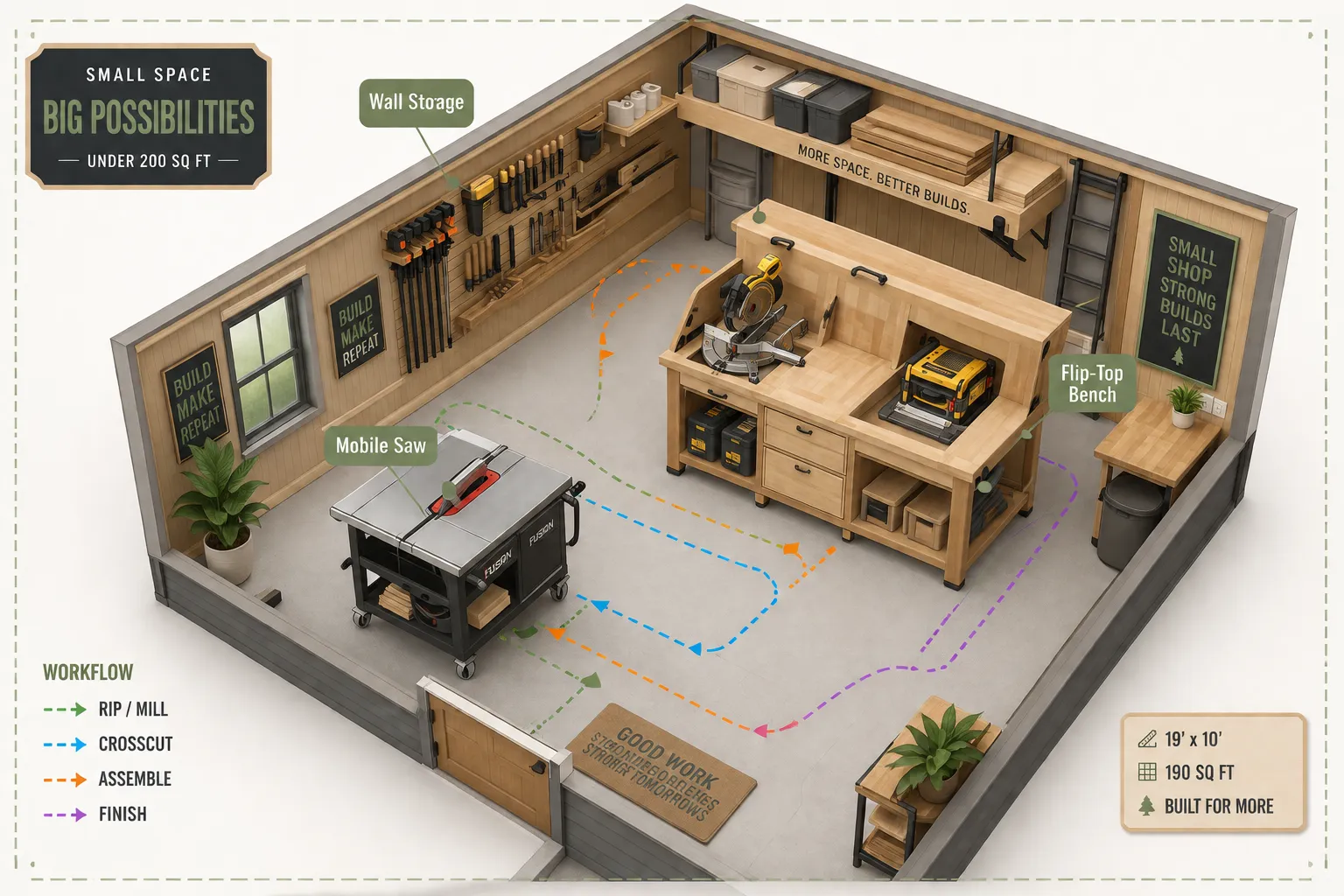 Ultra-Compact Layout Strategies and Storage Solutions