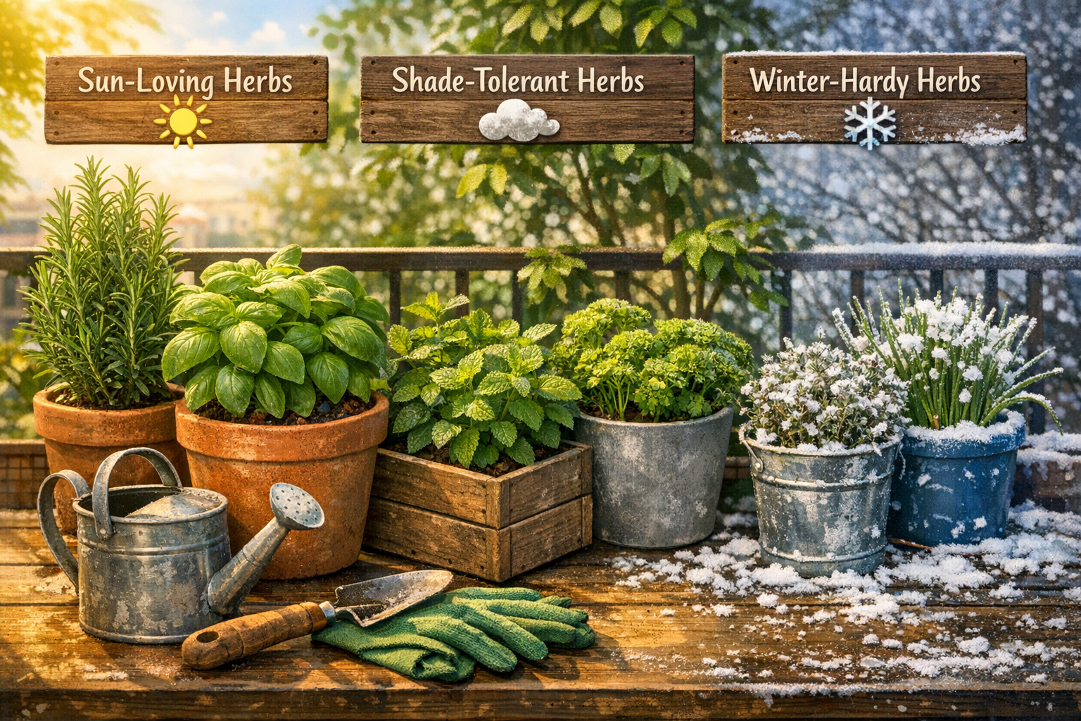 Balcony Herb Garden Guide 2026: Grow Fresh Herbs Anywhere