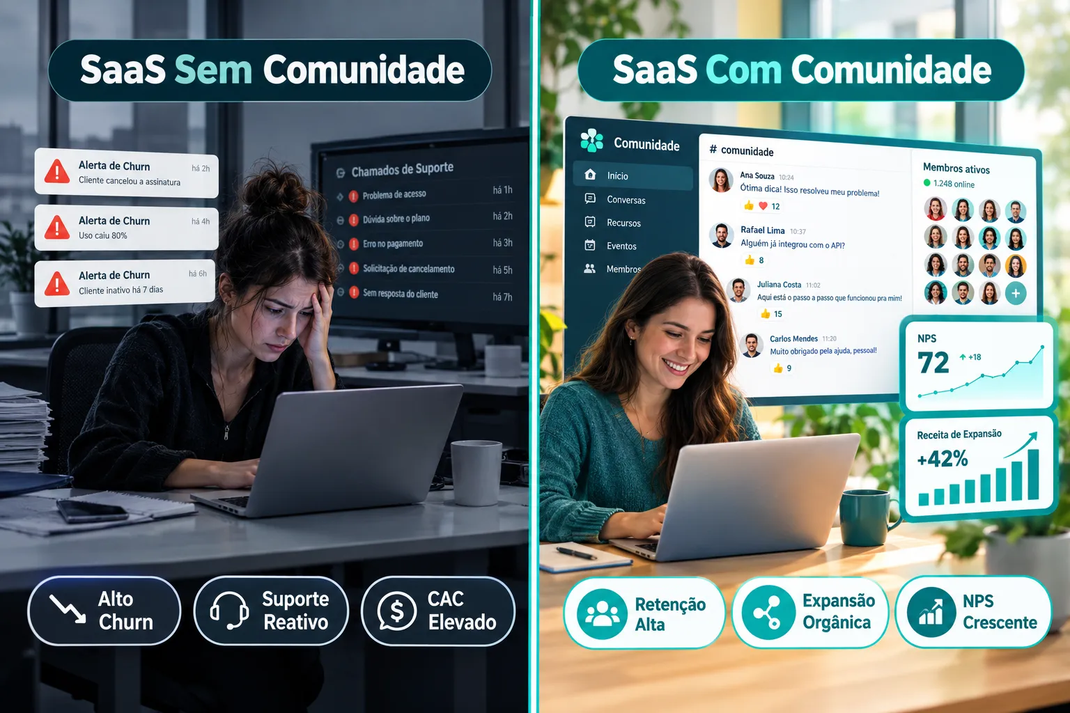 Expansão de Receita Através de Comunidades Ativas