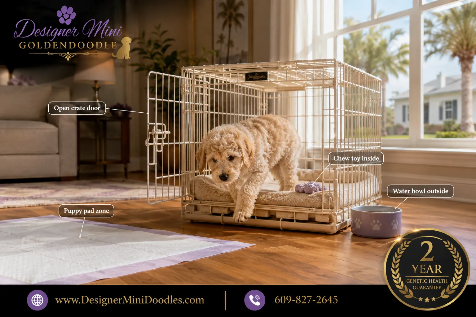What are the best mini goldendoodle puppy training tips?