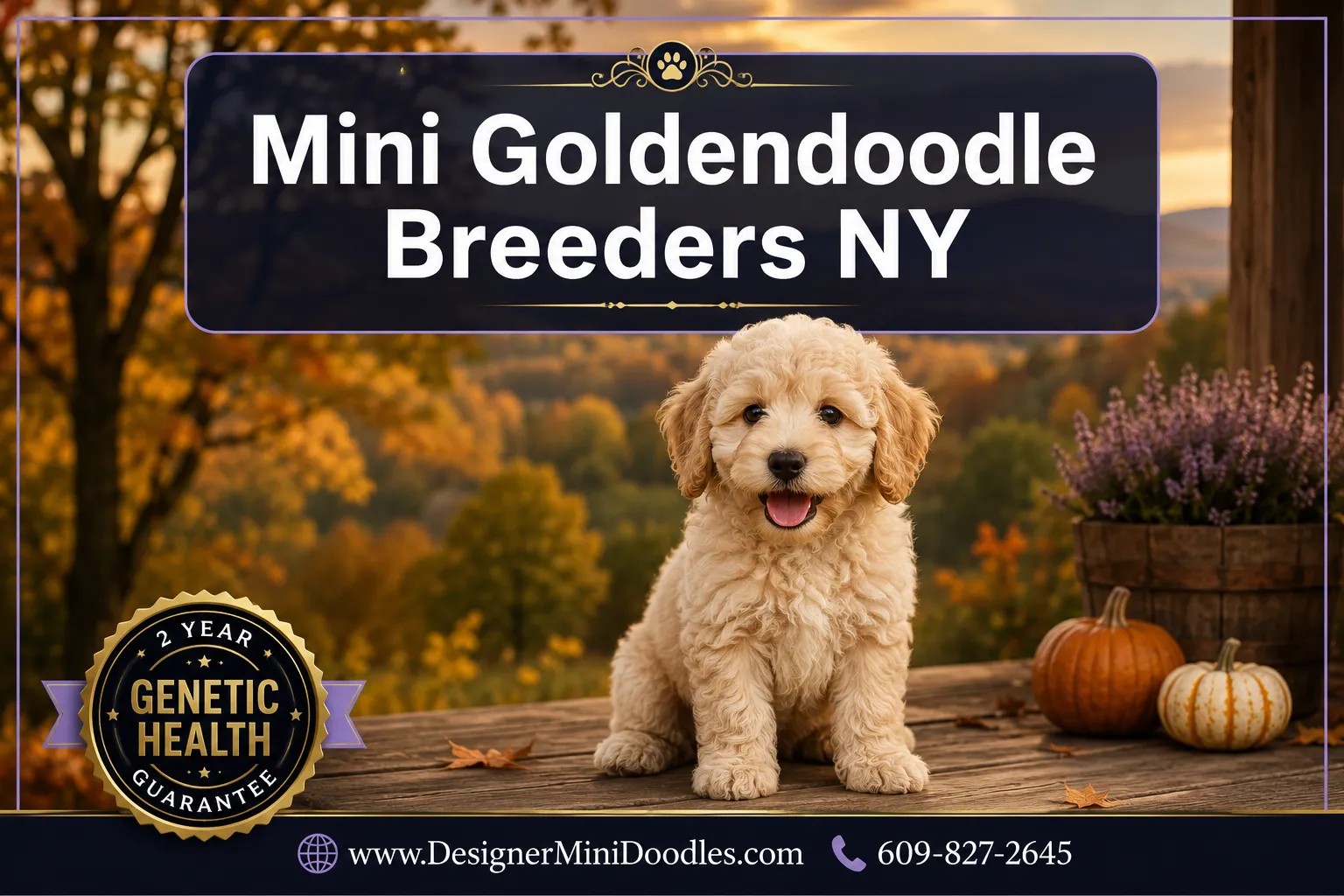 mini goldendoodle breeders in New York