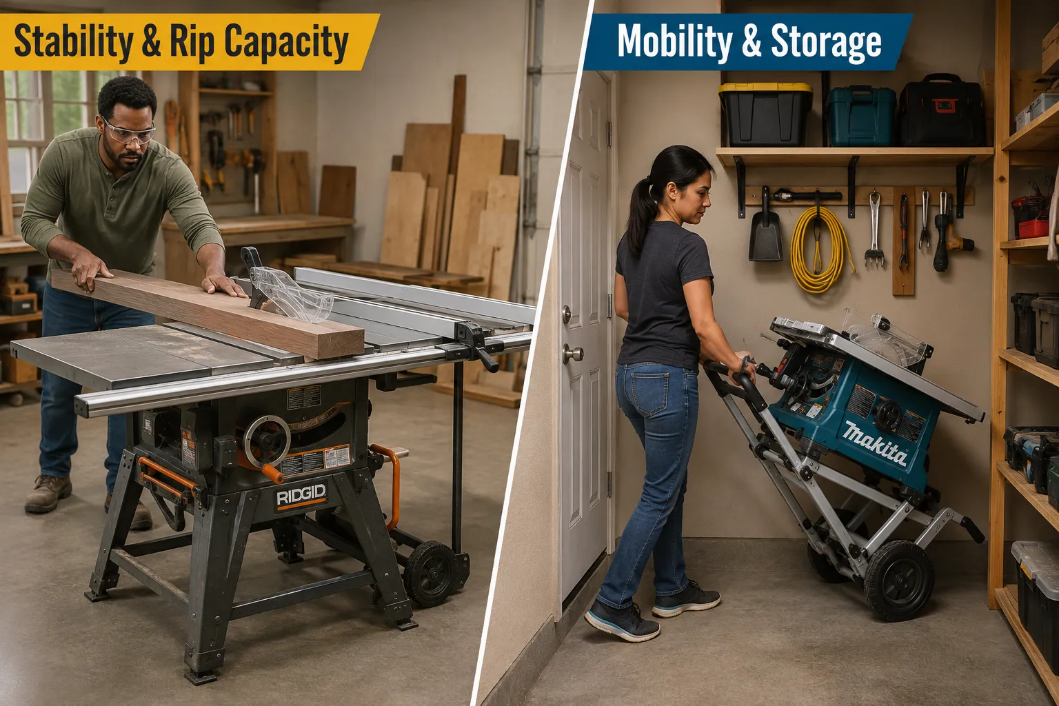 Understanding Your Small Woodshop's Needs When Choosing a Table Saw with Built-In Stand