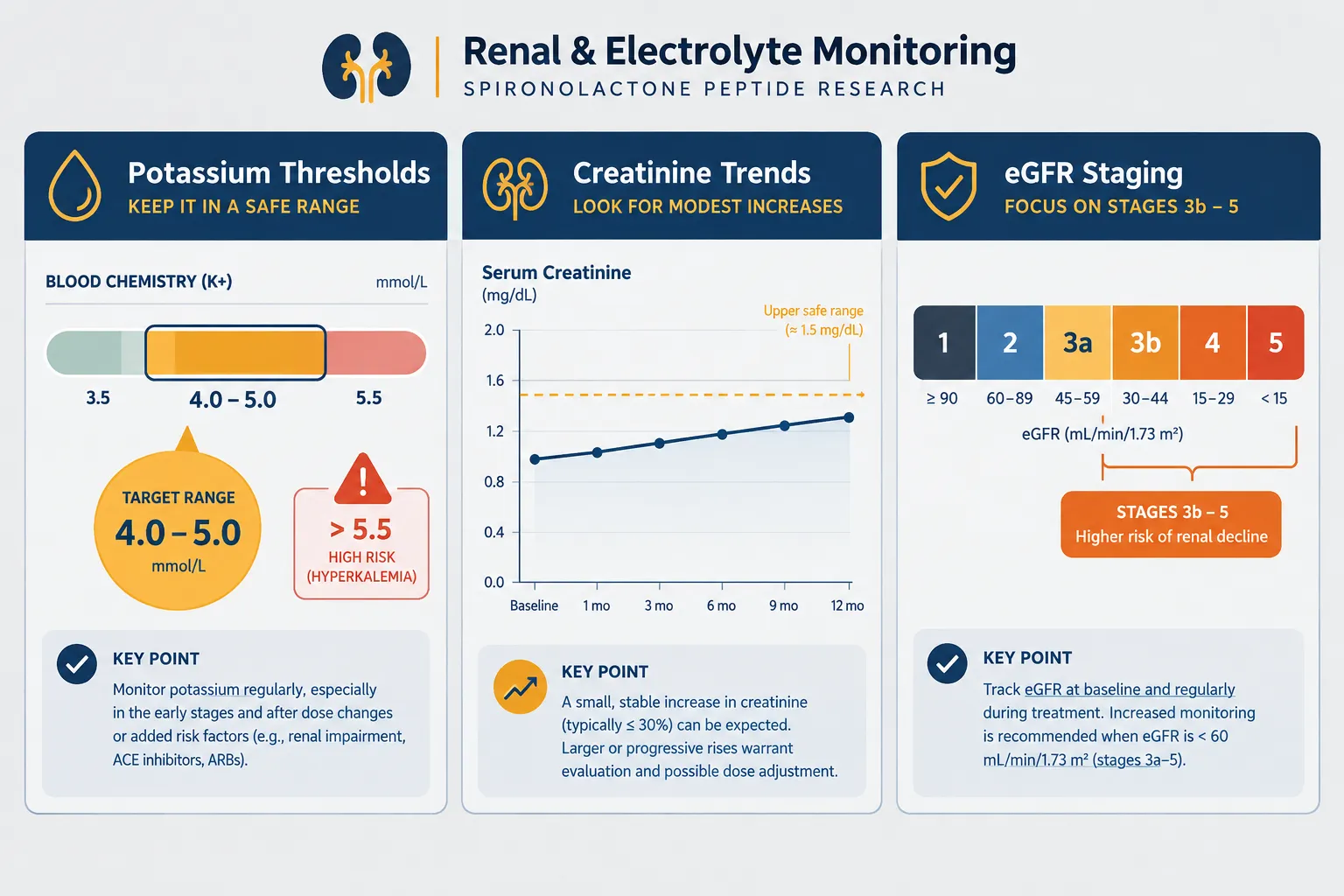 Potassium and Renal Thresholds: The Non-Negotiable Guardrails