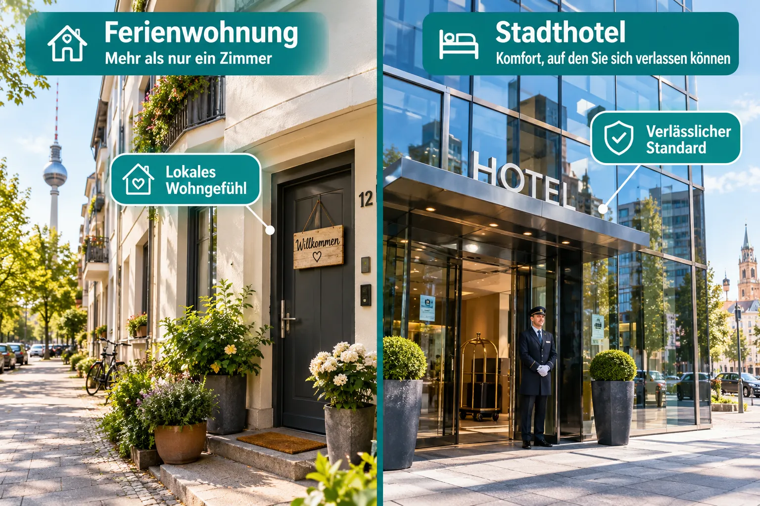 Airbnb oder Hotel in Deutschland: Besonderheiten des deutschen Markts