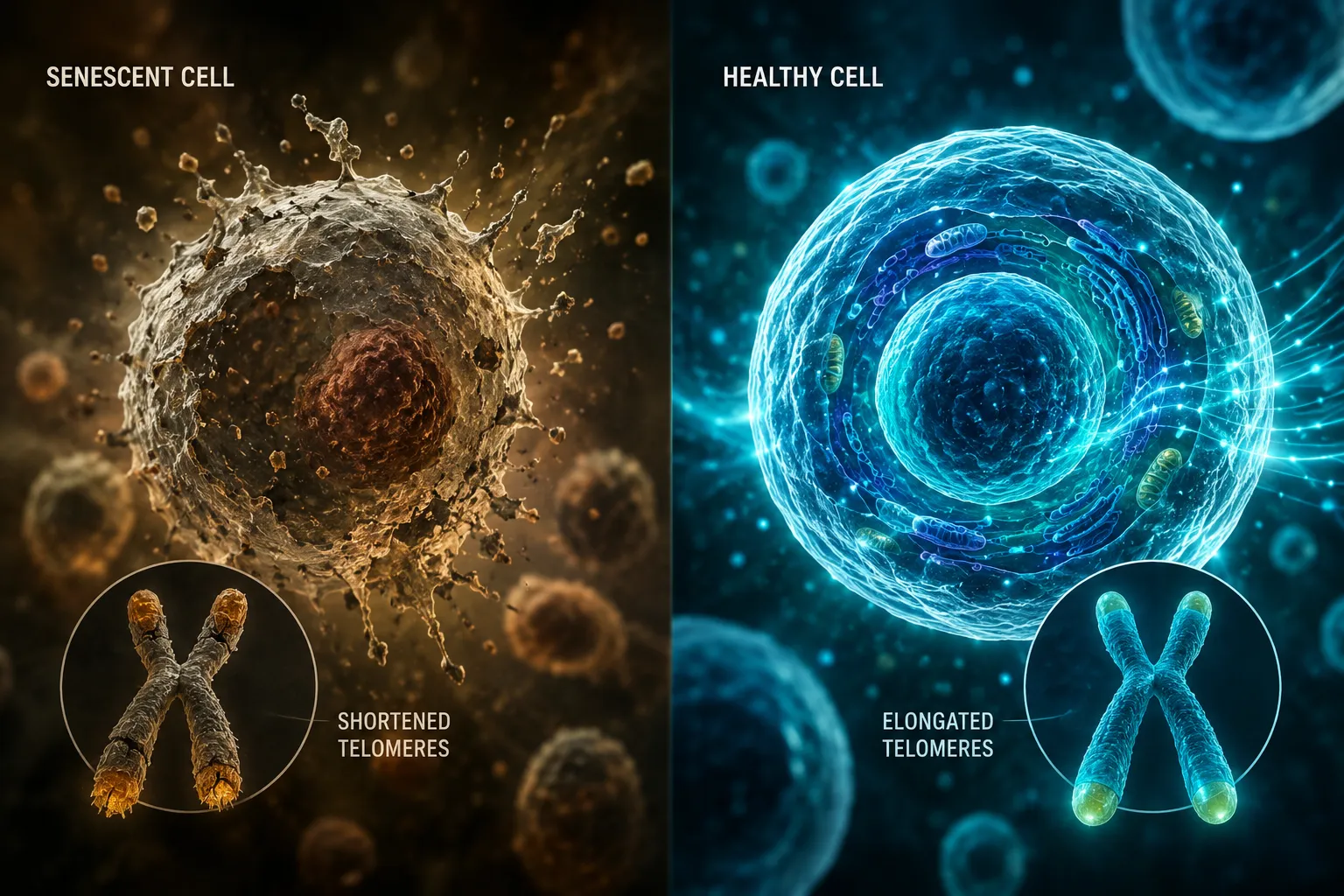 The Biology Behind Epithalon: Telomerase, Telomeres, and Cellular Aging