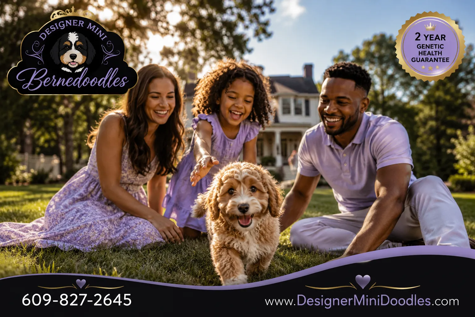 mini bernedoodle puppies NC