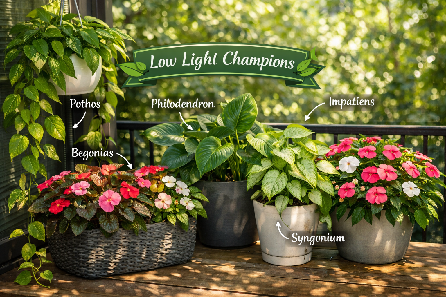 Balcony Gardening Without Sunlight: Cultivating Green Spaces in the Shade in 2026