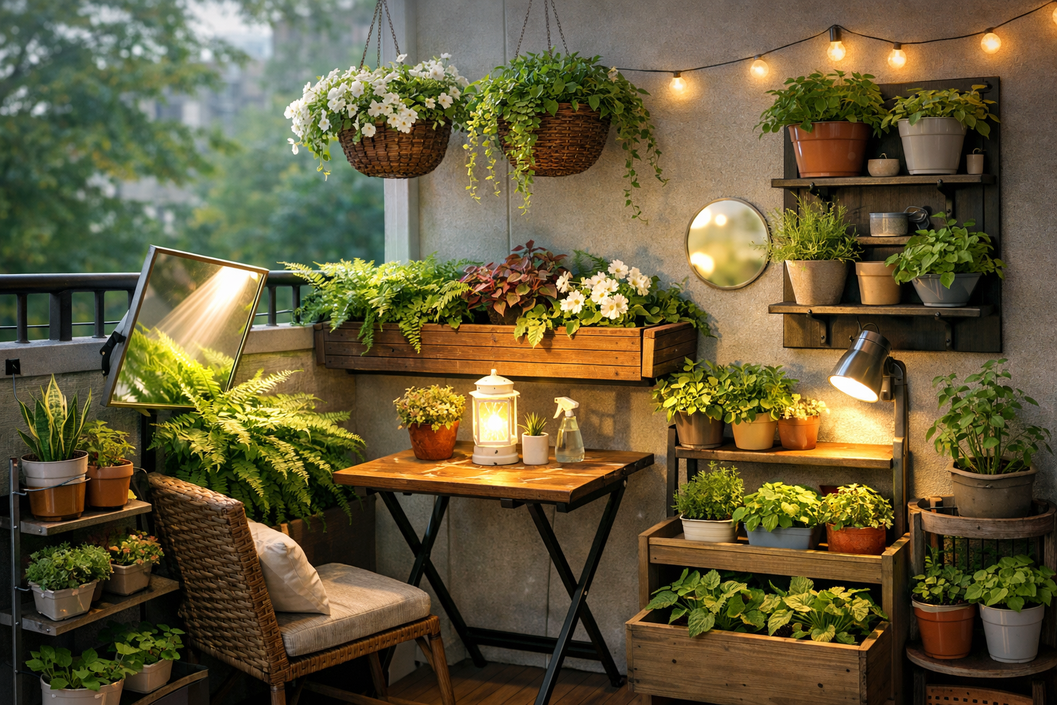 Balcony Gardening Without Sunlight: Cultivating Green Spaces in the Shade in 2026