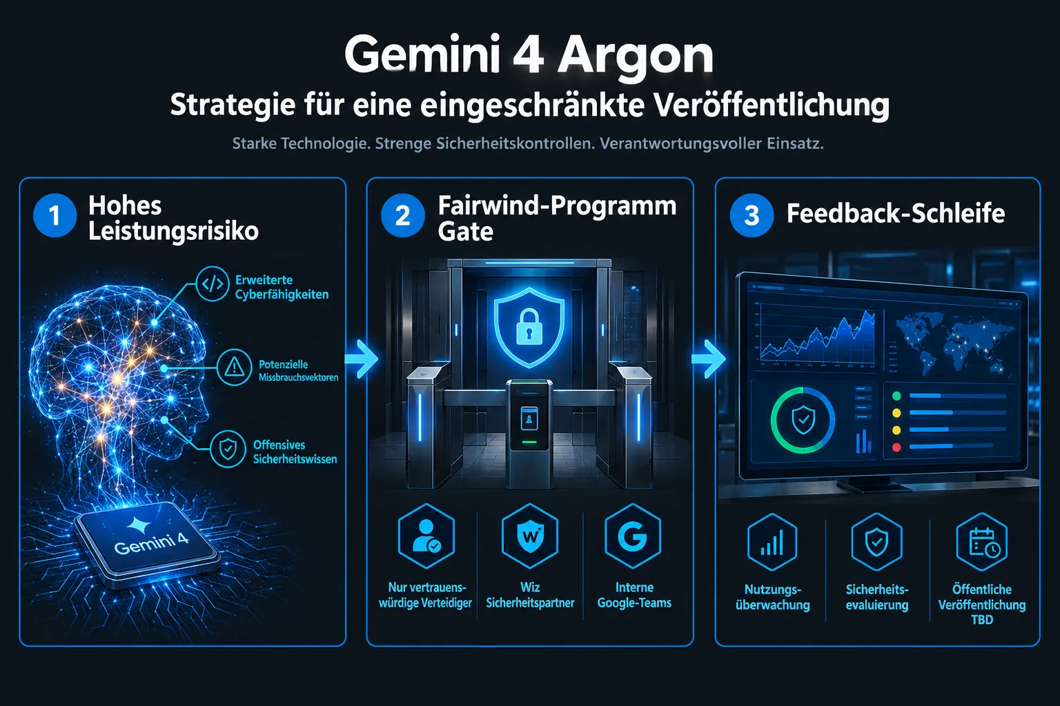 Sicherheitsaspekte: Wie Google Gemini 4 Argon kontrolliert wird