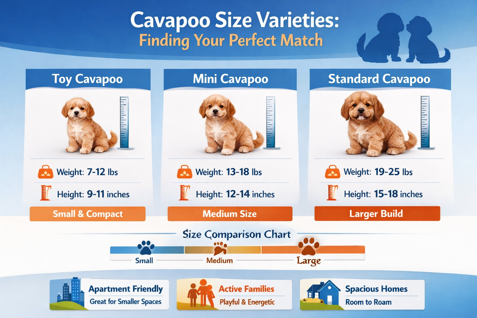 Professional landscape infographic (1536x1024) for article "Cavapoo for Sale: Your Complete 2025 Guide to Finding the Perfect Companion", se