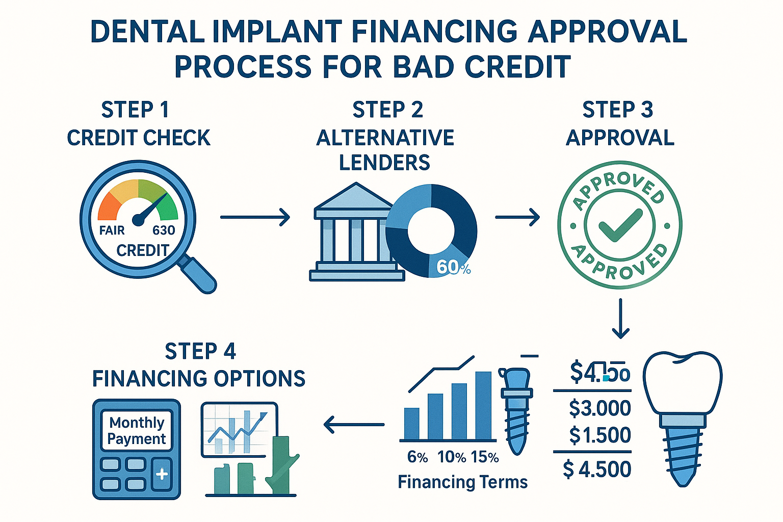 Dental Implant Financing Bad Credit Approved: Your Complete Guide to Affordable Treatment Options