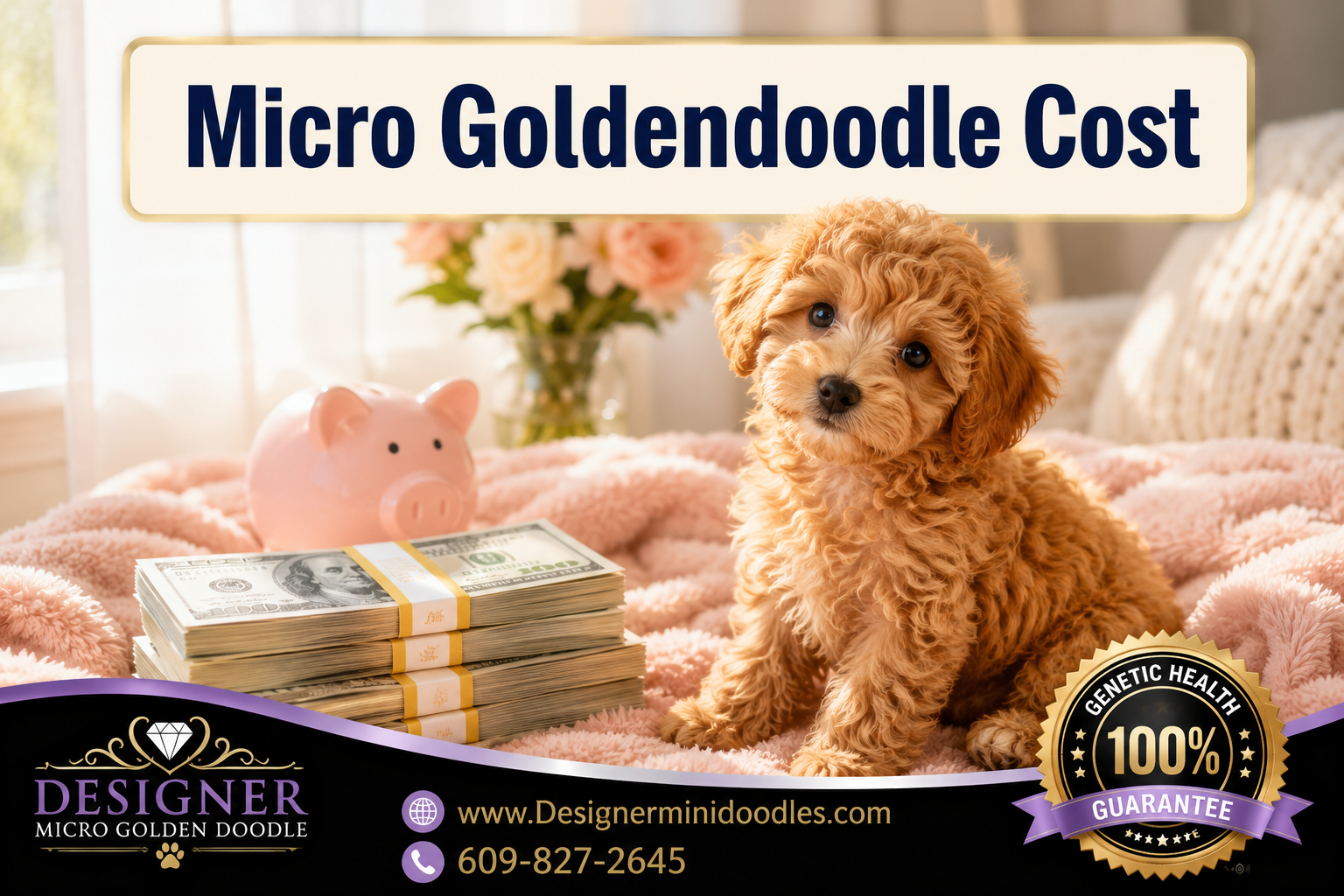 micro golden doodle cost