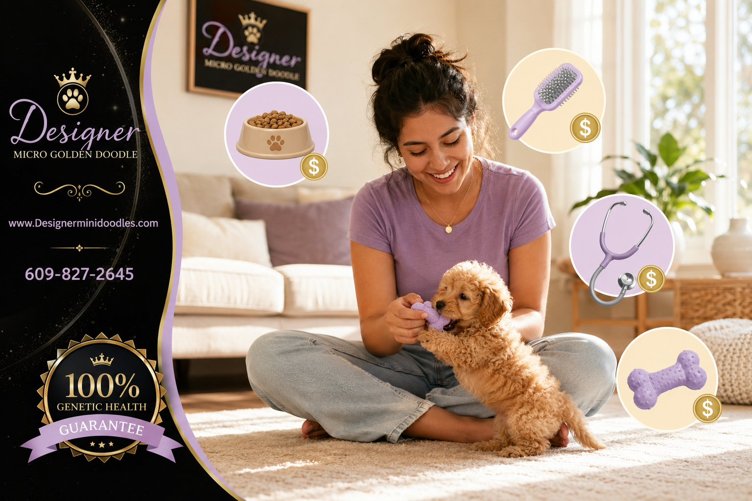 Micro Goldendoodle Yearly Expenses and Maintenance Costs
