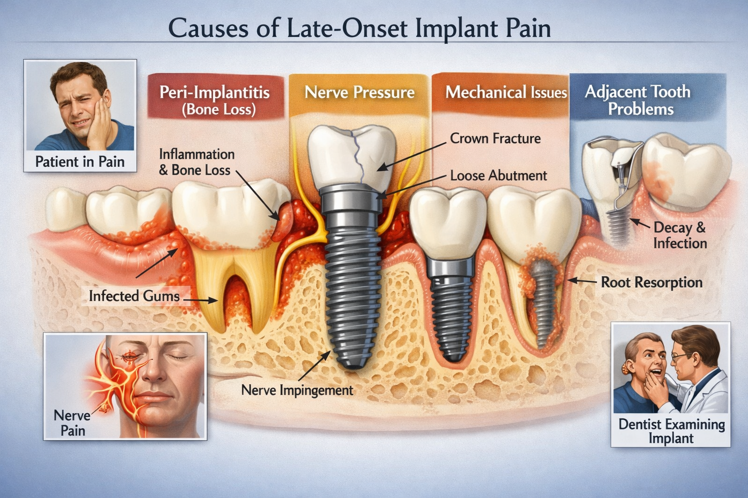 Implant Pain After Long Time