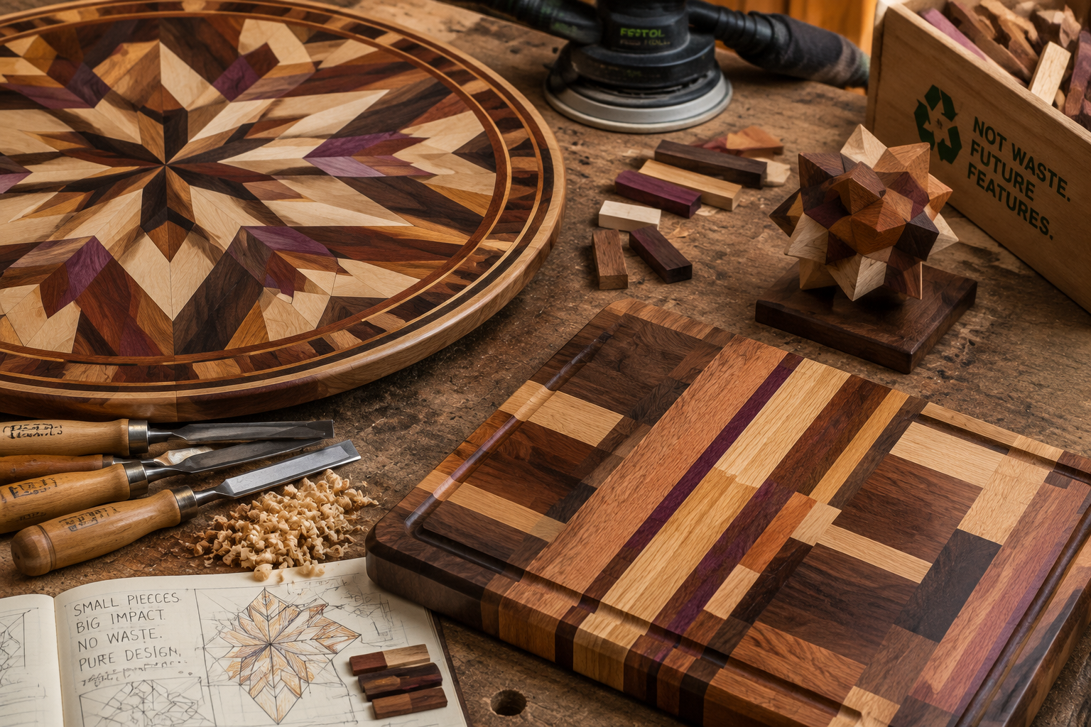 Creative Techniques for Turning Offcuts Into Feature Details: Zero-Waste Design Strategies for Sustainable Woodworking