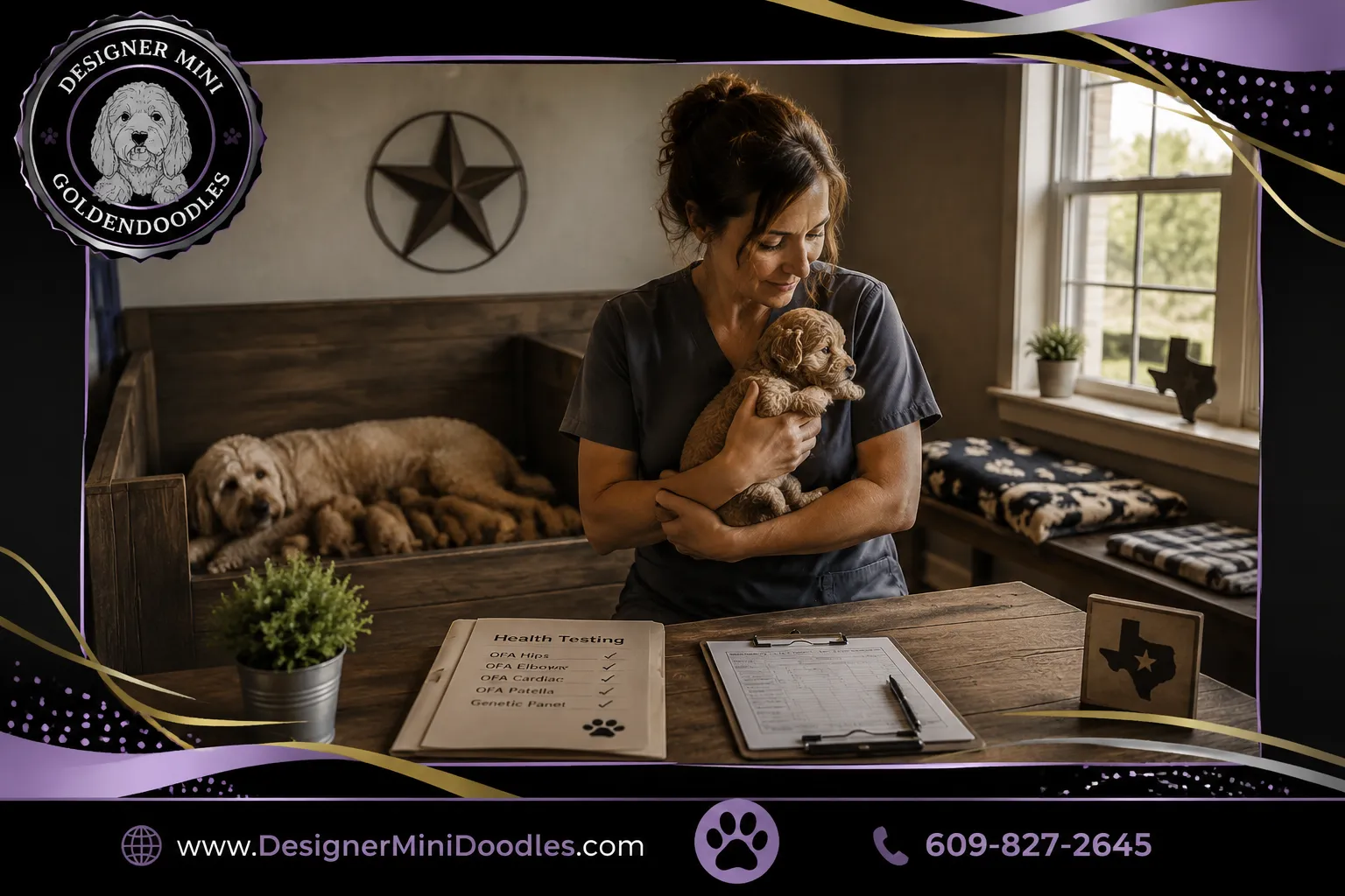Mini Goldendoodle Breeders Near Houston, Texas