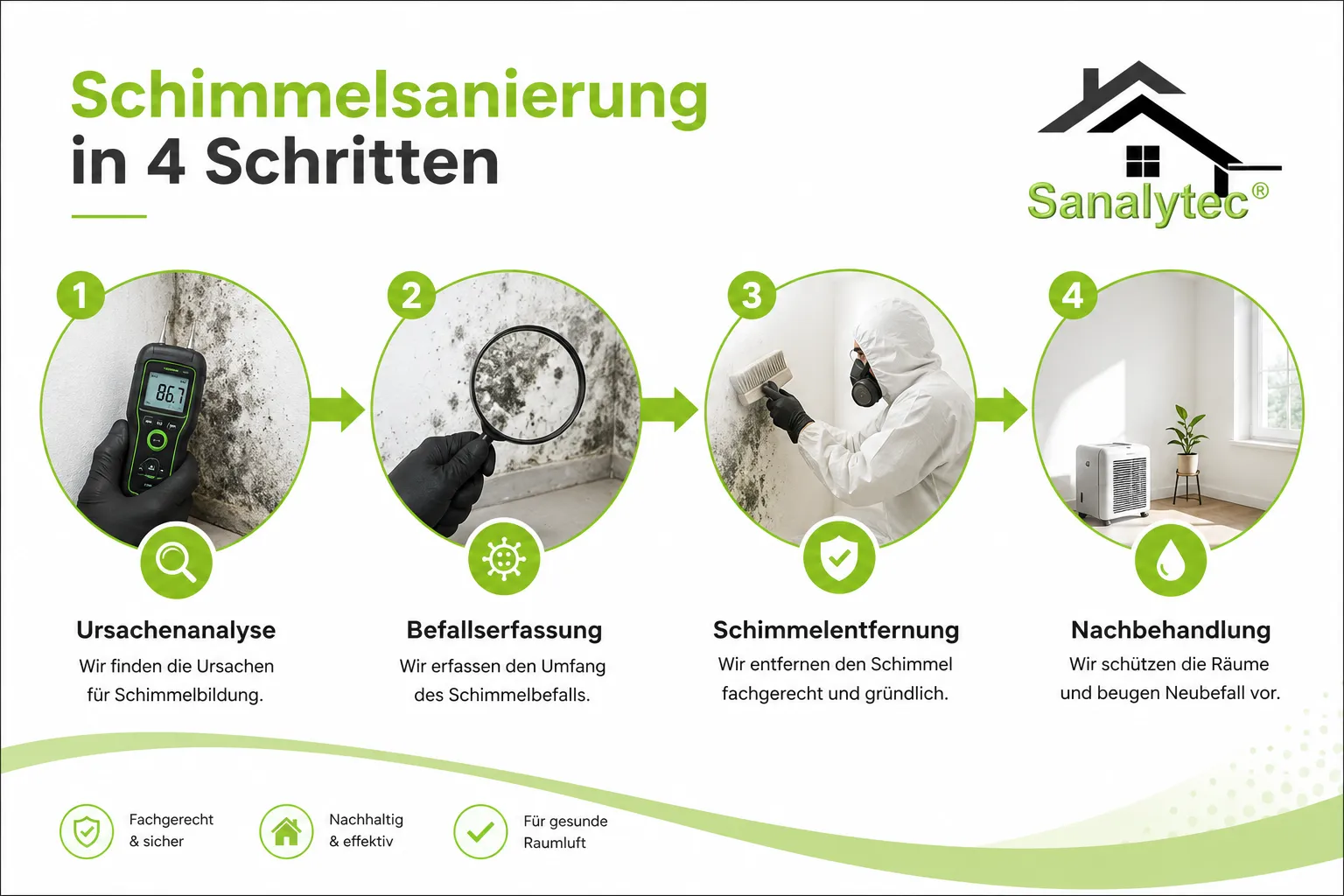 Was ist Schimmelsanierung und wie funktioniert der Prozess?