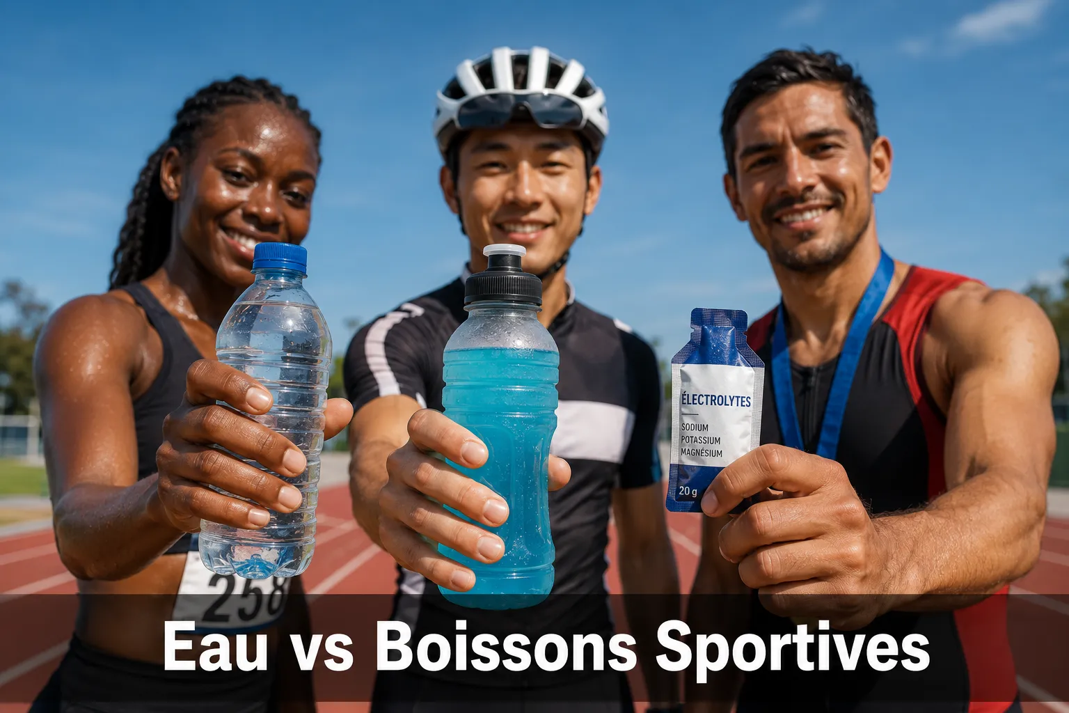 Comment bien s'hydrater avant un entraînement ou une compétition ?